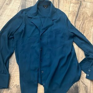 Target Women's Blue Blouse